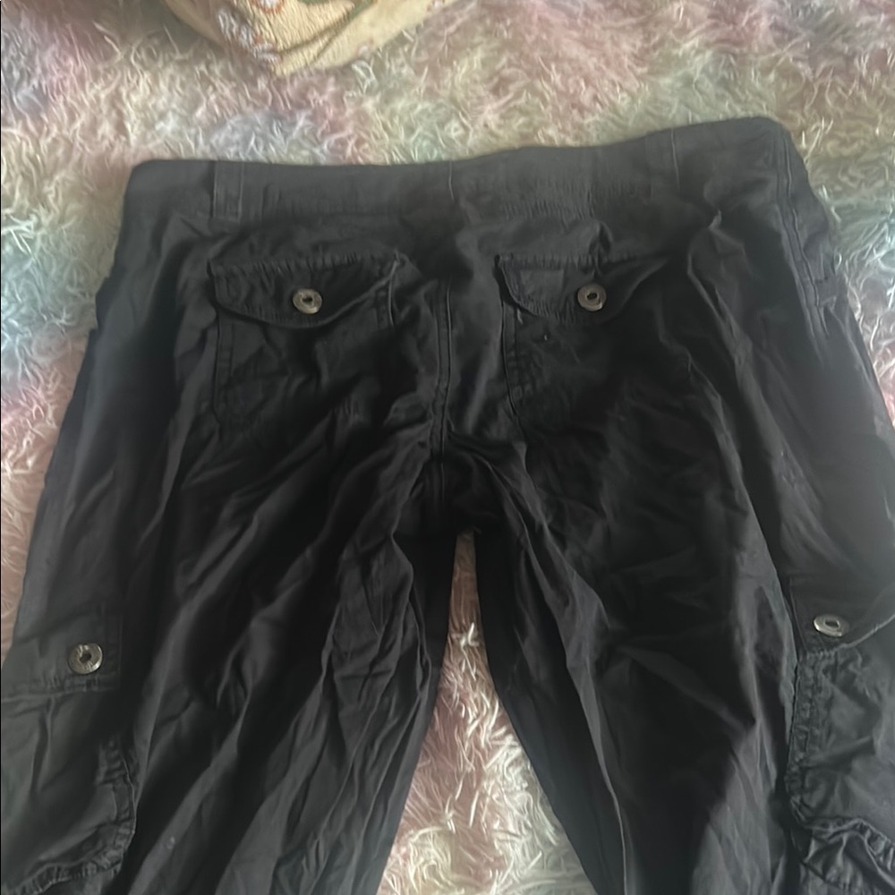 Black Cargo Pants